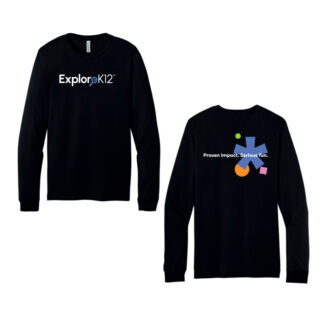 Bella + Canvas Black Long Sleeve EK12 Tshirt
